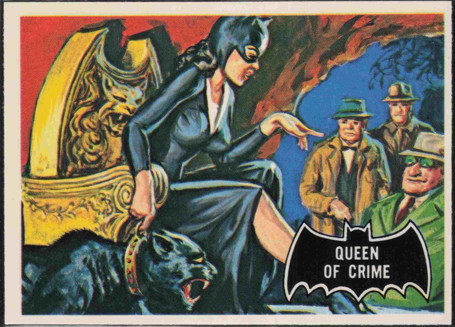 1989 Topps Batman Reissue Queen of Crime #26 card