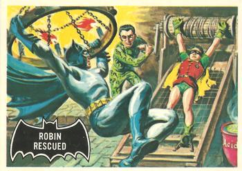 1989 Topps Batman Reissue Robin Rescued #38 card