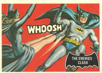 1989 Topps Batman Reissue The Enemies Clash #33 card