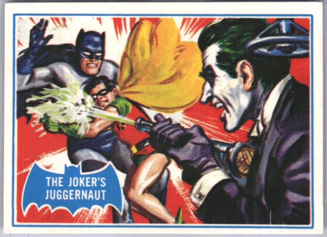 1989 Topps Batman Reissue The Joker's Juggernaut #23B card