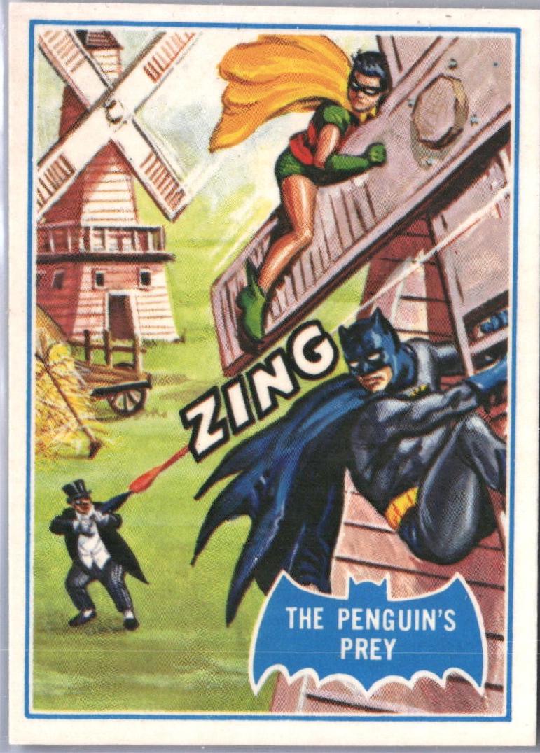 1989 Topps Batman Reissue The Penguin's Prey #18B card
