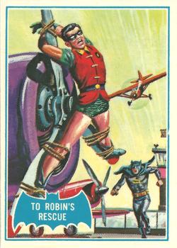 1989 Topps Batman Reissue To Robin's Rescue #11B card