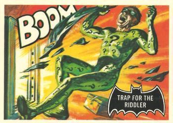 1989 Topps Batman Reissue Trap for the Riddler #45 card
