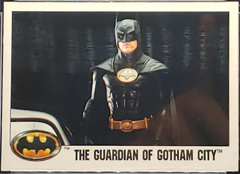 1989 Topps Batman The Guardian of Gotham City #132 card