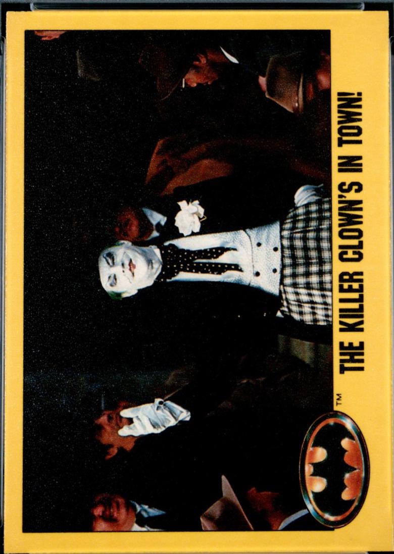 1989 Topps Batman The Killer Clown's In Town! #264 card