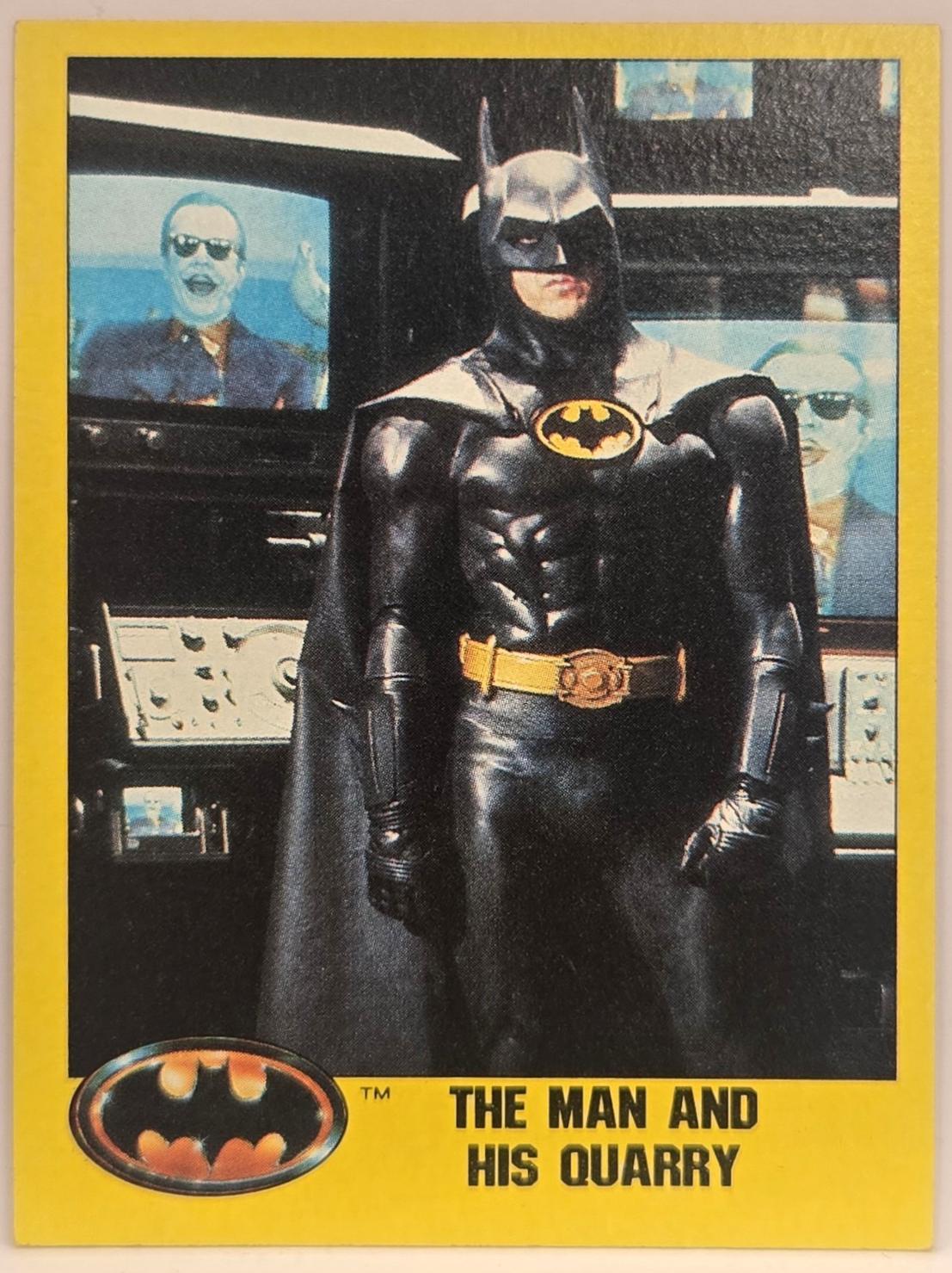1989 Topps Batman The Man and his Quarry #134 card