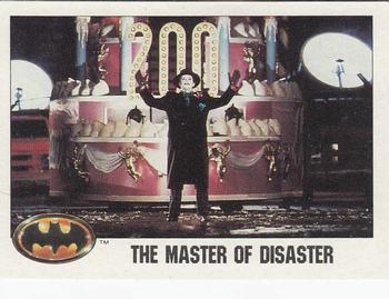 1989 Topps Batman The Master of Disaster #101 card