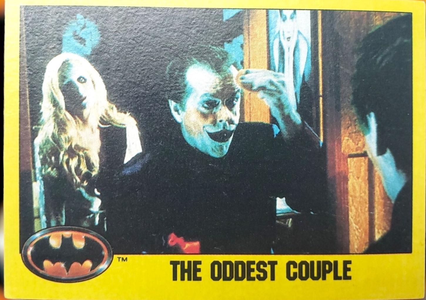 1989 Topps Batman The Oddest Couple #157 card