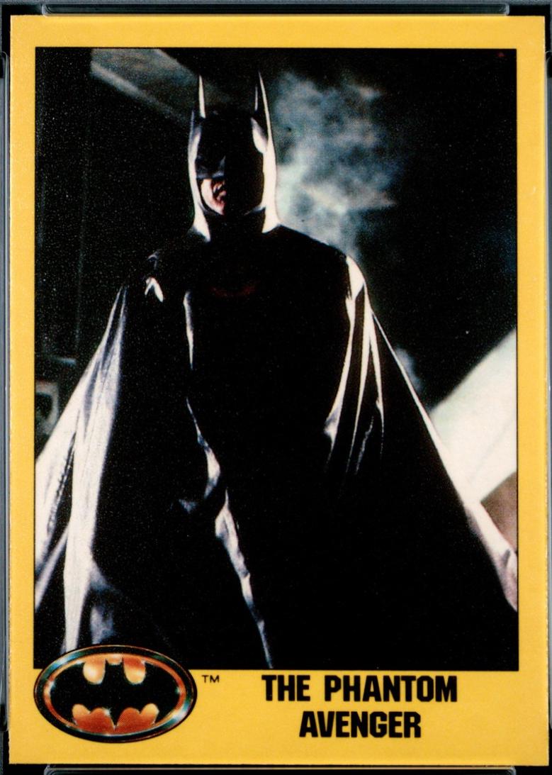 1989 Topps Batman The Phantom Avenger #190 card