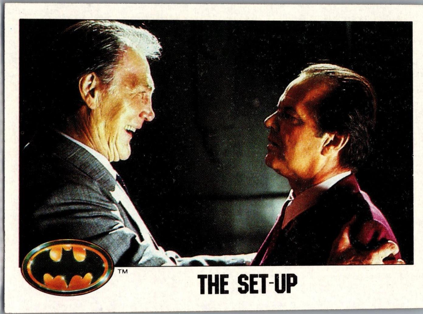 1989 Topps Batman The Set-Up #22 card