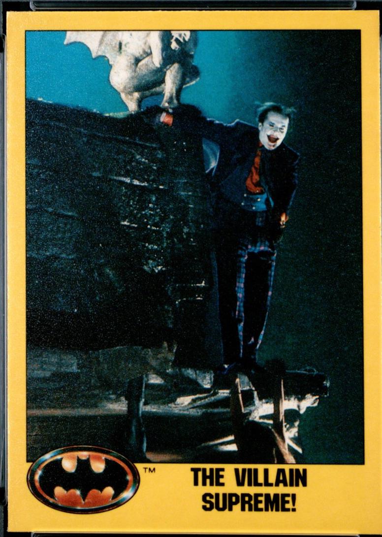 1989 Topps Batman The Villain Supreme! #212 card
