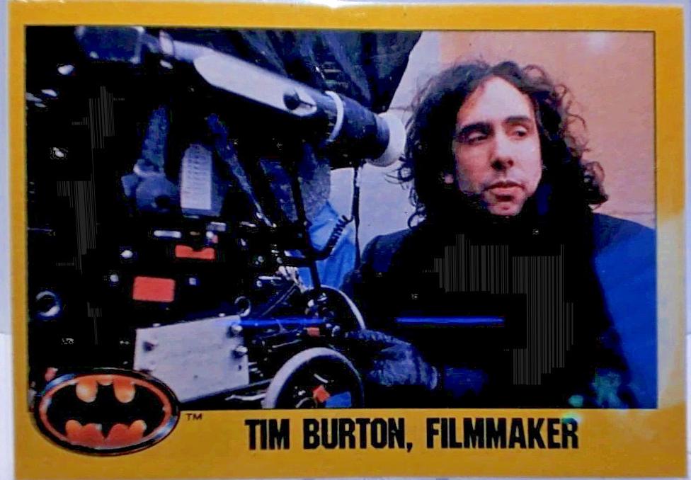 1989 Topps Batman Tim Burton Filmmaker #245 card