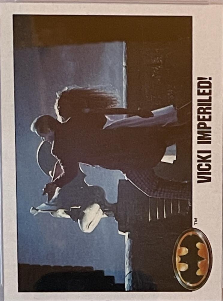 1989 Topps Batman Vicki Imperiled! #125 card