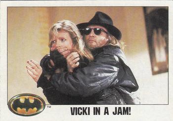 1989 Topps Batman Vicki in a jam! #92 card