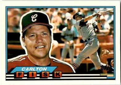 1989 Topps Big Carlton Fisk #24 card