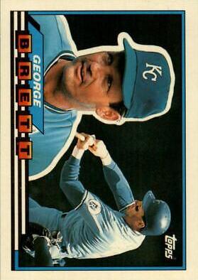 1989 Topps Big George Brett #46 card