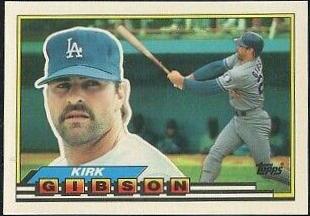 1989 Topps Big Kirk Gibson #299 card