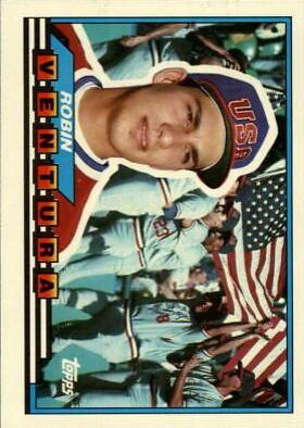 1989 Topps Big Robin Ventura #65 card