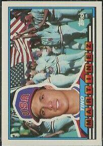 1989 Topps Big Tino Martinez #93 card