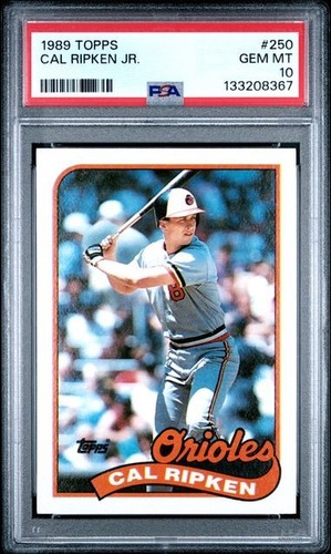 1989 Topps Cal Ripken Jr. #250 card