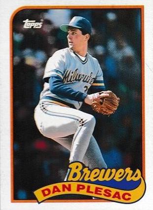 1989 Topps Dan Plesac #740 card