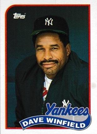 1989 Topps Dave Winfield #260 card