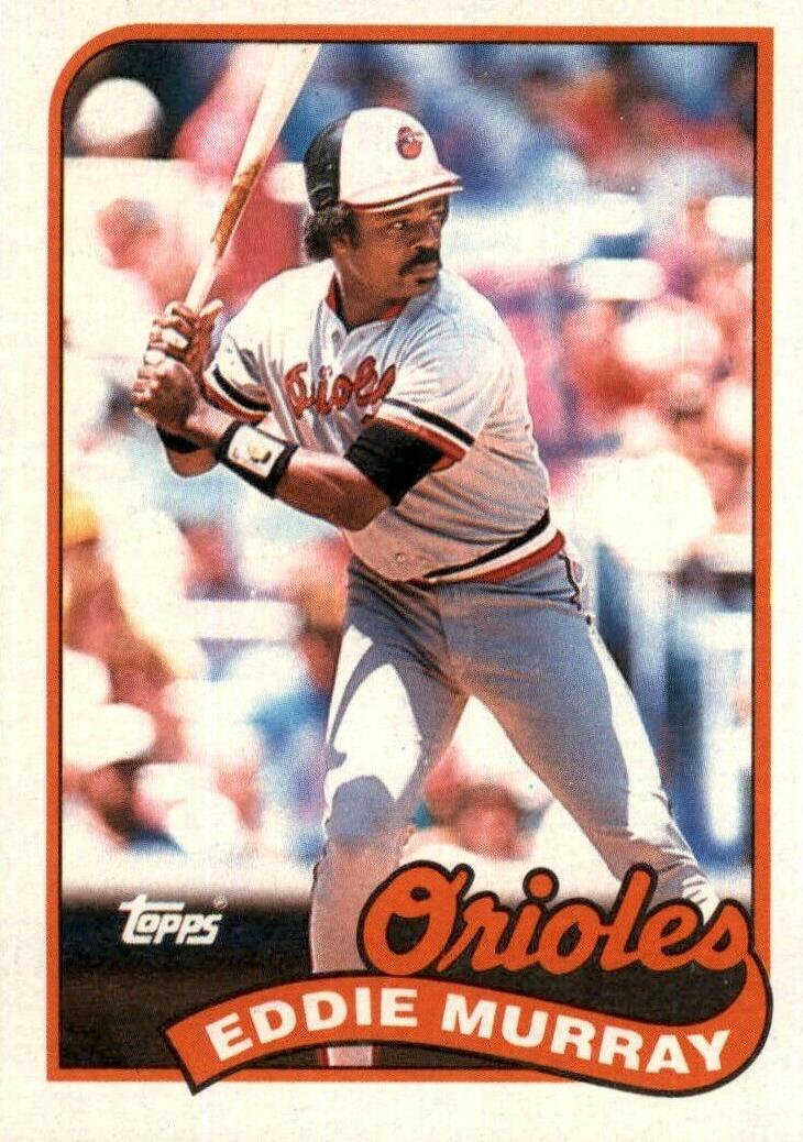 1989 Topps Eddie Murray #625 card