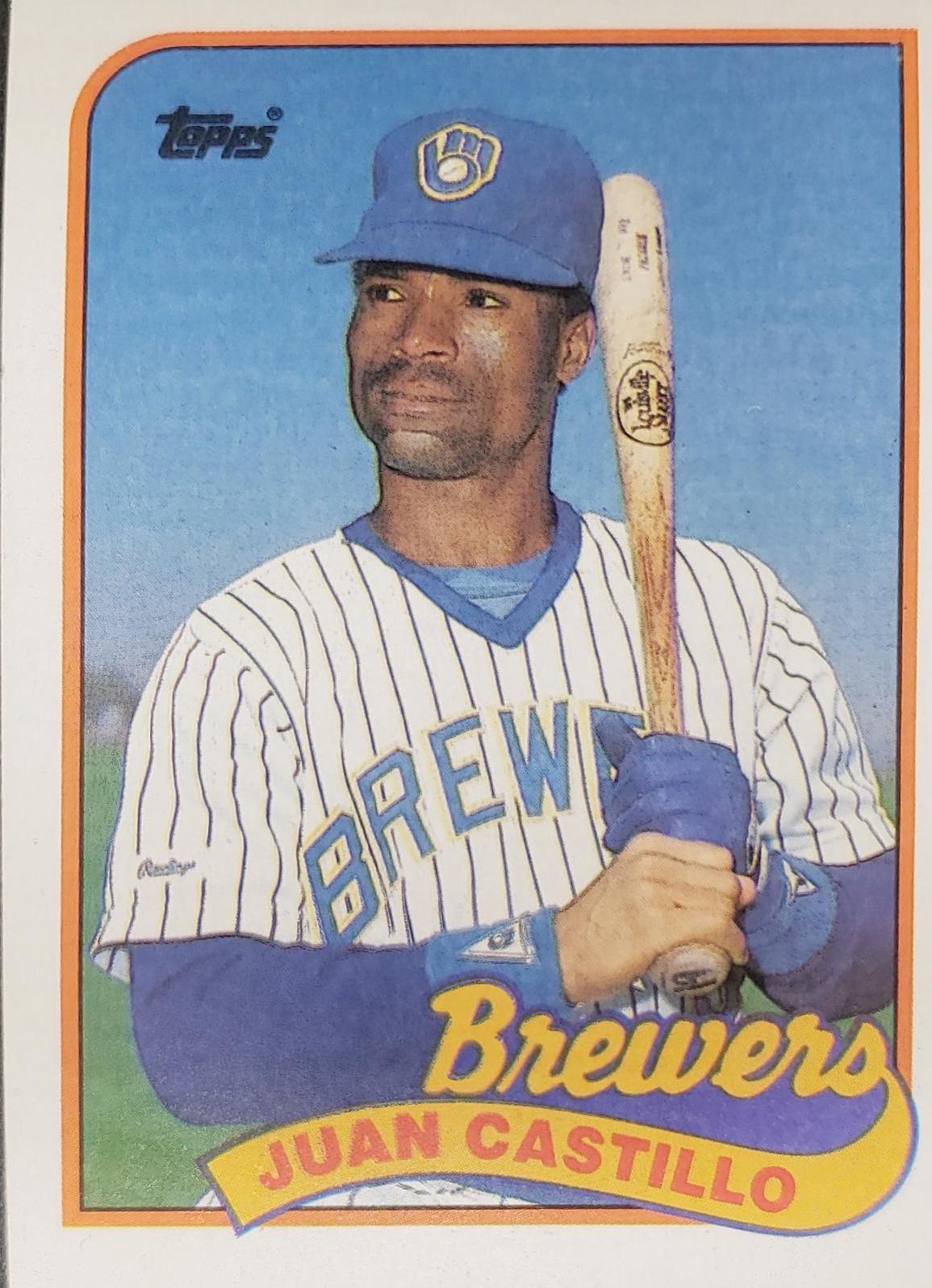 1989 Topps Juan Castillo #538 card