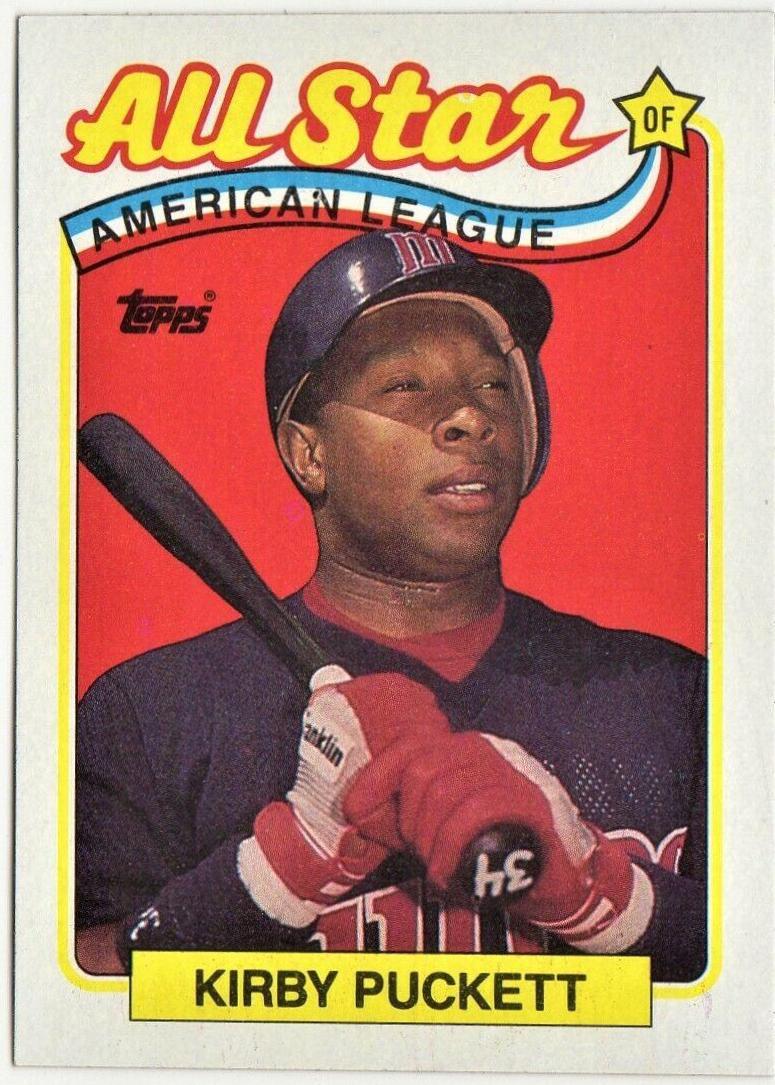 1989 Topps Kirby Puckett #403 card