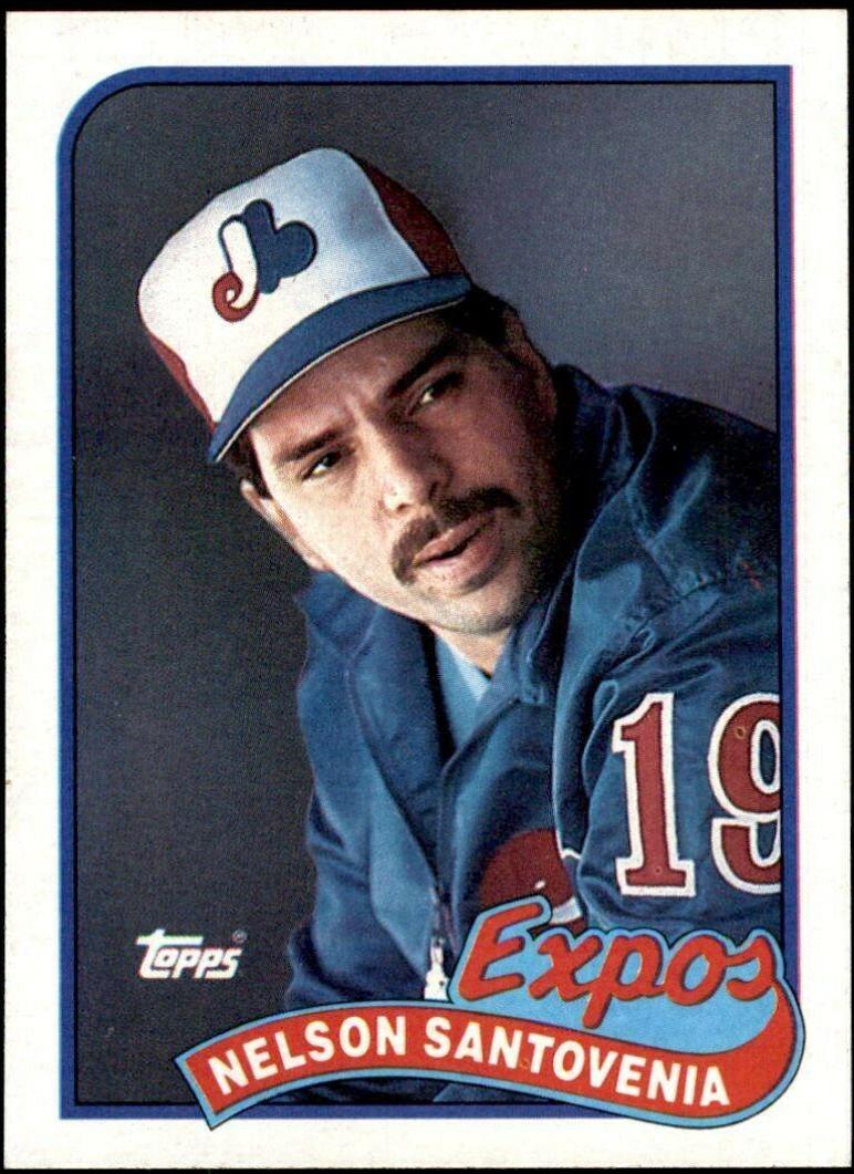 1989 Topps Nelson Santovenia #228 card