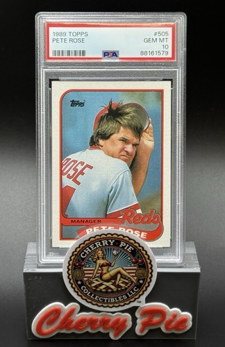 1989 Topps Pete Rose #505 card