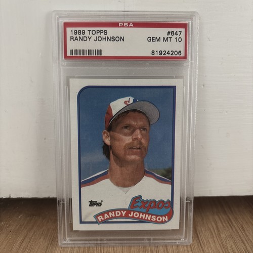 1989 Topps Randy Johnson #647 card