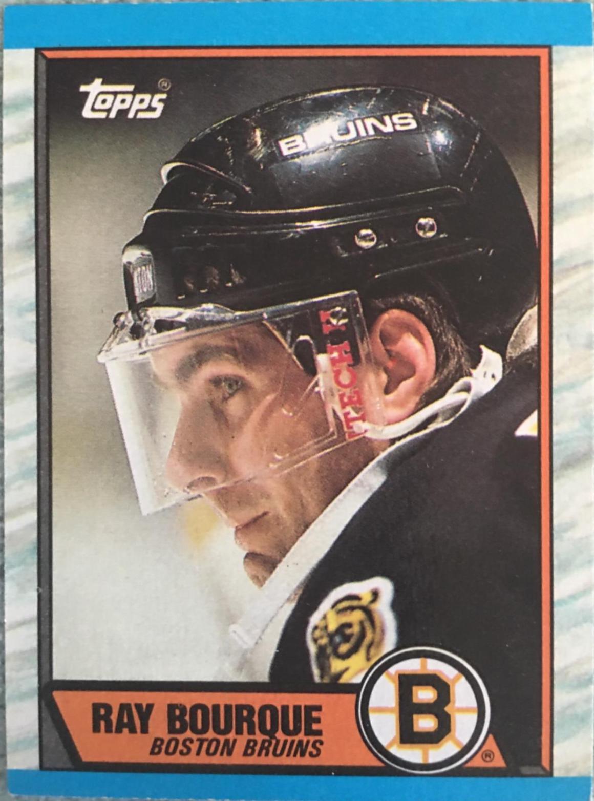 1989 Topps Ray Bourque #110 card