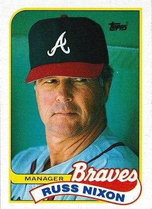 1989 Topps Russ Nixon #564 card