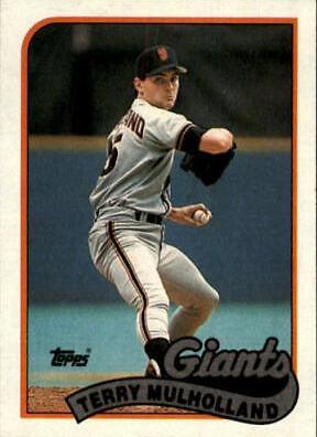 1989 Topps Terry Mulholland #41 card