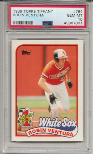 1989 Topps Tiffany Robin Ventura #764 card