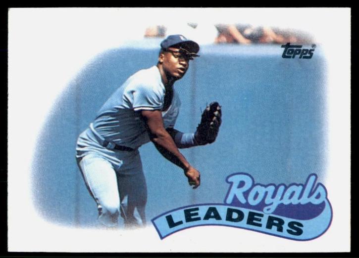 1989 Topps Tiffany Royals Leaders [Bo Jackson] #789 card