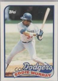 1989 Topps Traded Eddie Murray #87T card