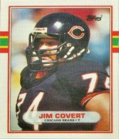 1989 Topps Traded Jim Covert #69T card