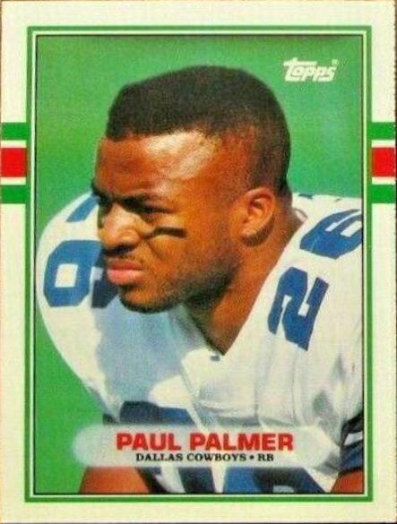 1989 Topps Traded Paul Palmer #85T card