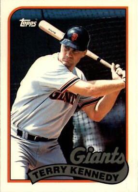1989 Topps Traded Tiffany Terry Kennedy #59T card