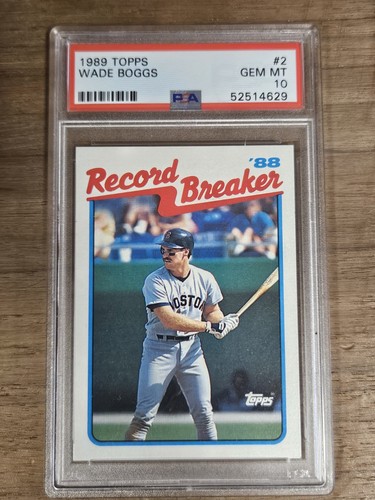 1989 Topps Wade Boggs #2 card