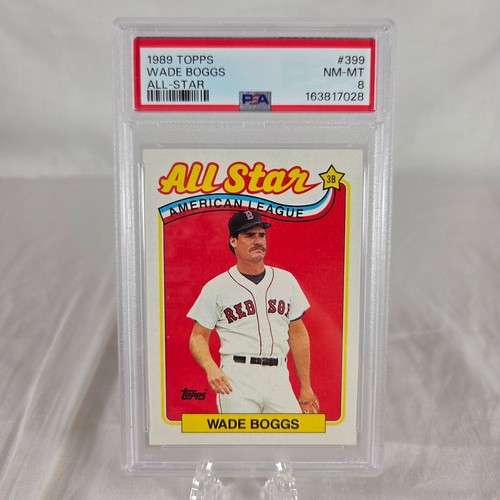 1989 Topps Wade Boggs #399 card