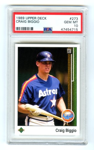 1989 Upper Deck Craig Biggio #273 card