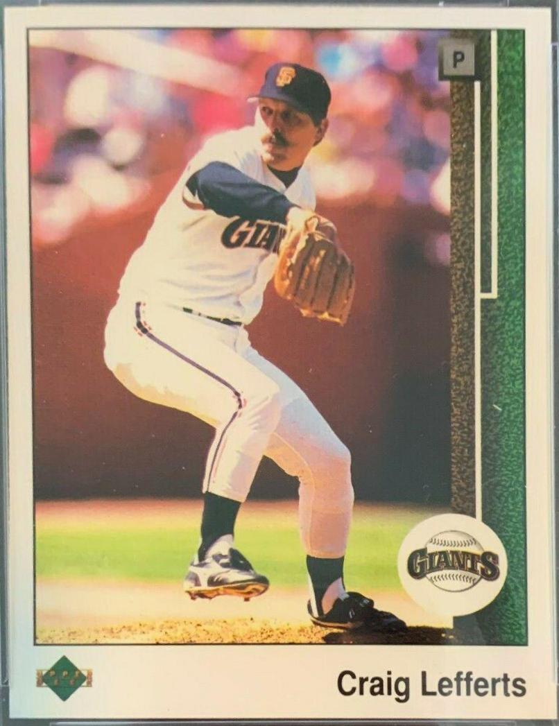 1989 Upper Deck Craig Lefferts #541 card