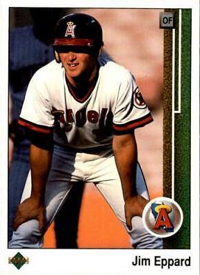 1989 Upper Deck Jim Eppard #614 card
