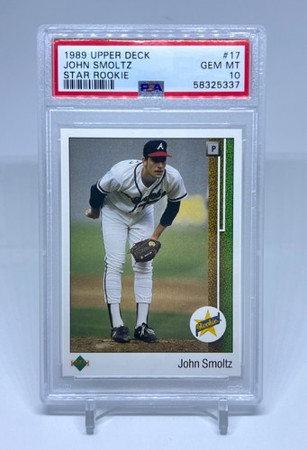 1989 Upper Deck John Smoltz #17 card