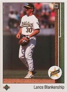 1989 Upper Deck Lance Blankenship [Star Rookie] #15 card