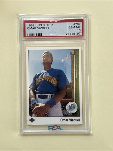 1989 Upper Deck Omar Vizquel #787 card
