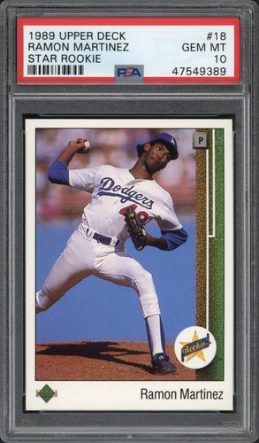 1989 Upper Deck Ramon Martinez: Star Rookie #18 card